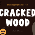 Cracked Wood Font - Featured Image