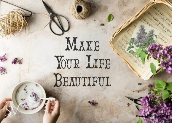 Craft Aesthetic Font - Featured Image