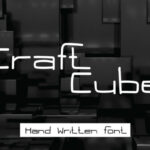 Craft Cube Font - Featured Image