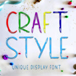 Craft Style Font - Featured Image