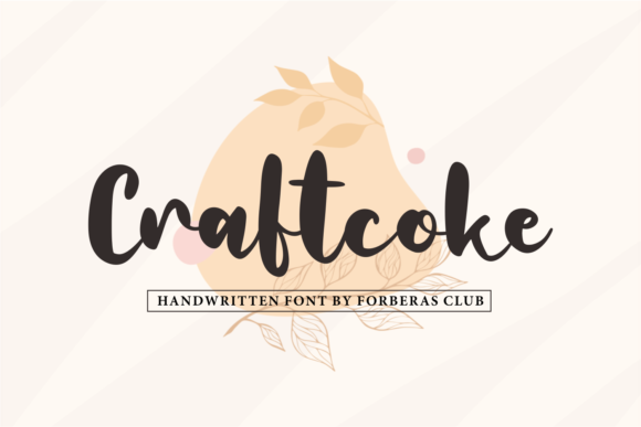 Craftcoke Font - Featured Image