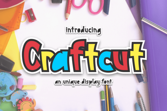 Craftcut Font - Featured Image