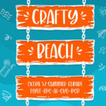 Crafty Beach Font - Featured Image