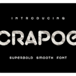 Crapoe Font - Featured Image