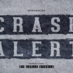 Crash Alert Font - Featured Image