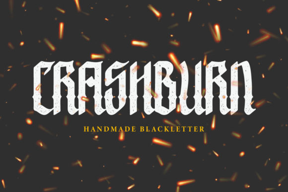 Crashburn Font - Featured Image