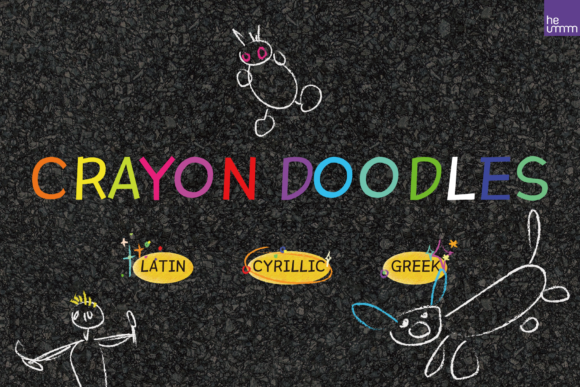 Crayon Doodles Font - Featured Image