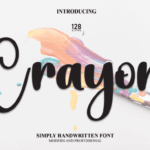 Crayon Font - Featured Image