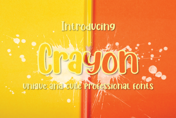Crayon Font - Featured Image