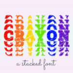 Crayon Font - Featured Image