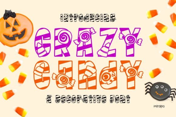 Crazy Candy Font - Featured Image
