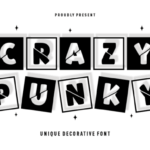Crazy Punky Font - Featured Image