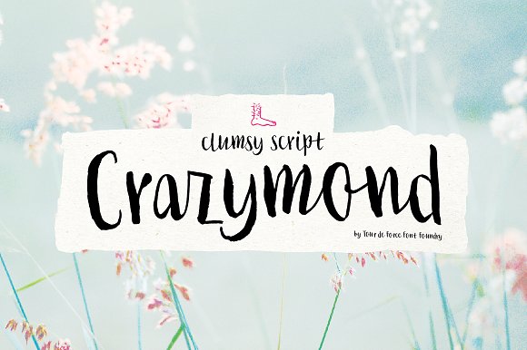 Crazymond Font - Featured Image