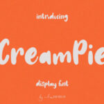 CreamPie Font - Featured Image