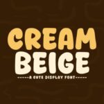 Cream Beige Font - Featured Image