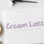 Cream Latte Font - Featured Image