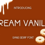 Cream Vanila Font - Featured Image