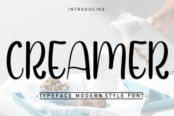 Creamer Font - Featured Image