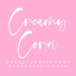 Creamy Corn Font - Featured Image