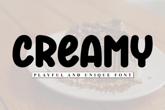 Creamy Font - Featured Image