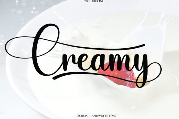 Creamy Font - Featured Image