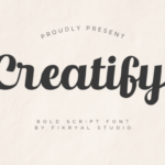 Creatify Font - Featured Image