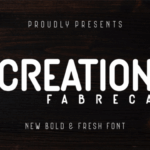 Creation Fabreca Font - Featured Image