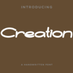 Creation Font - Featured Image