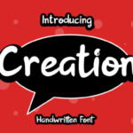 Creation Font - Featured Image