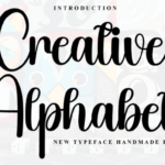 Creative Alphabet Font - Featured Image