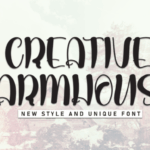 Creative Farmhouse Font - Featured Image