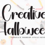 Creative Halloween Font - Featured Image