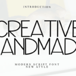 Creative Handmade Font - Featured Image
