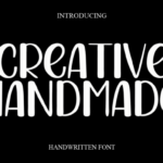 Creative Handmade Font - Featured Image