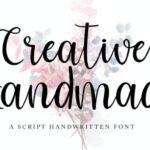 Creative Handmade Font - Featured Image