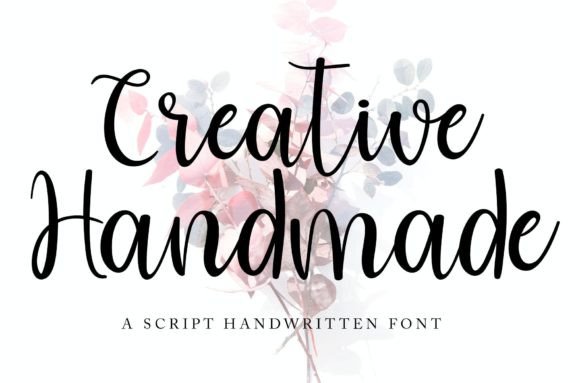 Creative Handmade Font - Featured Image