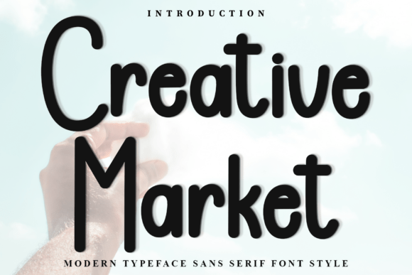 Creative Market Font Font - Featured Image