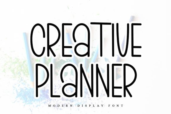 Creative Planner Font - Featured Image