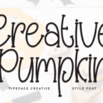 Creative Pumpkin Font - Featured Image