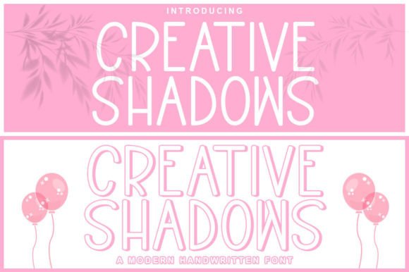 Creative Shadows Font - Featured Image