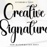 Creative Signature Font - Featured Image