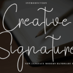 Creative Signature Font - Featured Image