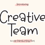 Creative Team Font - Featured Image