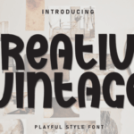 Creative Vintage Font - Featured Image