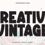 Creative Vintage Font - Featured Image
