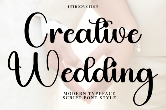 Creative Wedding Font - Featured Image