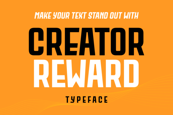 Creator Reward Font - Featured Image
