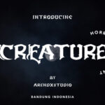 Creature Font - Featured Image