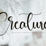 Creature Font - Featured Image