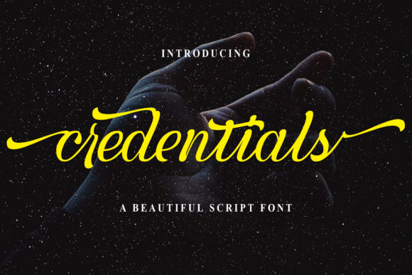 Credentials Font - Featured Image